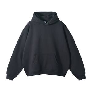 Sweatshirts à capuche et sweatshirts épais en coton vierge de haute qualité pour hommes, coupe régulière, hiver - Product Image 1