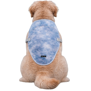Ice Blue Dog Cooling Vest Lightweight Breathable Summer Pet Vest With Adjustable Strap For Small Medium Large Dogs - Product Image 3