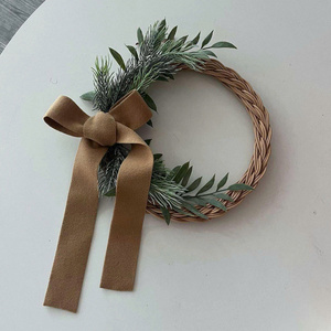 เครื่องประดับคริสต์มาสทำมือจากไม้ไผ่ธรรมชาติ ขนาด 15 ซม. ของตกแต่งเทศกาลวันหยุดสำหรับบ้าน ต้นคริสต์มาส ของขวัญสำหรับงานปาร์ตี้ - Product Image 4