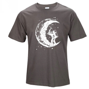 T-shirt personnalisé avec logo imprimé, haute qualité, 100% coton, tissu tricoté, impression numérique, écologique, respirant, unisexe - Product Image 4