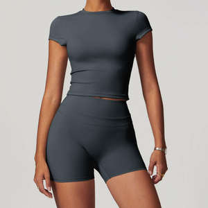 Tissu durable, flexible et résistant aux squats avec soutien de compression pour sculpter le corps, leggings de sport professionnels pour femmes pour la gym et le yoga - Product Image 6