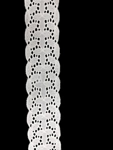 Hot sale 100% Cotton <b>lace</b> Breathable Eco-Friendly Quick-Dry <b>Stretch</b> for Apparel Dresses Sarees - Product Image 2