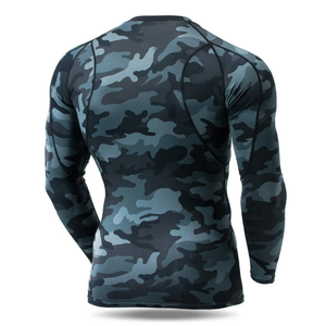 Moisture control rash guard <b>for</b> <b>men</b> and women using quick dry fabric blend <b>for</b> jiu jitsu rolling and sparring activities - Product Image 2