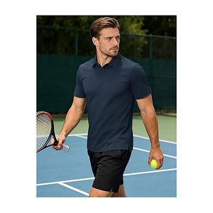 Camiseta Clásica de Algodón para Hombre, Suave y Transpirable, Manga Corta, Estilo Casual, Atuendo Elegante para Verano - Product Image 3