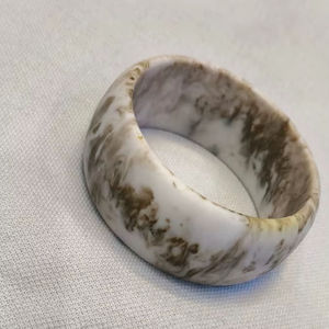 Pulsera de Resina Boho Ecológica Hecha a Medida, Impermeable, con Flores Secas Variadas y Coloridas, Resina Acrílica Transparente - Product Image 1