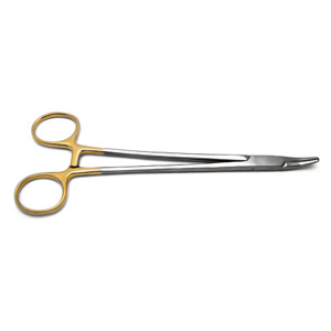 Portaagujas Heaney de Alta Calidad, de Carburo de Tungsteno, Curvo y Dentado, 8.25 Pulgadas, Instrumentos Quirúrgicos, Proveedor Mayorista - Product Image 6