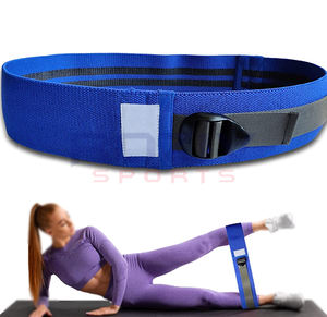 Bandes de Résistance pour Hanches en Gros, Boucles d'Exercice Intérieures, Logo Personnalisé, Tissu Nylon Écologique, Résistance Moyenne - Product Image 2