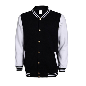 Top Design <b>Men's</b> Baseball <b>Jacket</b> New Arrival Letterman Custom Logo Stand Collar Washed Style Varsity College <b>Jackets</b> - Product Image 4