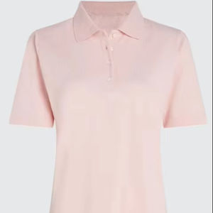 Polo de sport à séchage rapide pour femme, style urbain, polo basique essentiel pour femme, polo piqué premium pour femme - Product Image 1