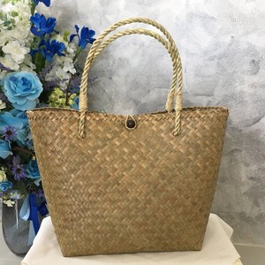 Sac d'école en raphia de premier choix, prix compétitif, sacs pour femmes en jonc de mer tressé à la main, sacs à main en paille - Product Image 4