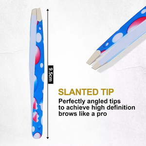 Pinzas para Cejas de Acero Inoxidable de Alta Calidad Premium, Herramienta de Belleza Personalizada con Punta, Precio Competitivo OEM, Ligeras - Product Image 3