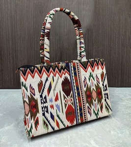 Sacs fourre-tout en tissu mélangé de coton multicolores pour femmes, tendance et très vendus, GC-BG-1040 - Product Image 1