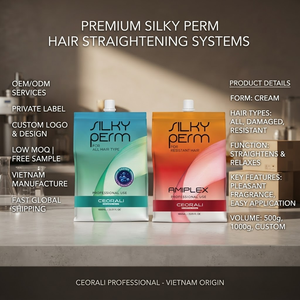Salon <b>Hair</b> Relaxer Custom Packaging Design Resistant <b>Hair</b> Formula Bottle - Product Image 2