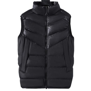 Chaleco acolchado personalizado para mujer, chaleco ligero con cremallera y cuello levantado, ropa informal de viaje para senderismo con OEM - Product Image 1