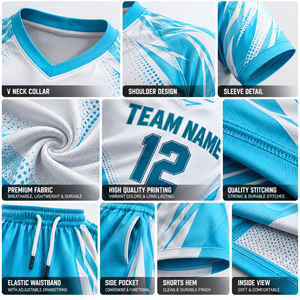 Uniforme de Fútbol Personalizado para Entrenamiento Juvenil, Conjunto Ligero de Camiseta y Pantalones Cortos para Prácticas de Fútbol para Equipos, Clubes y Academias - Product Image 3