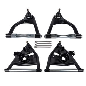 Kit de bras de suspension tubulaires supérieurs et inférieurs (4 pièces) pour Chevy GMC C10 1973-1987, CR, Firebird, Chevelle, Camaro, Omega, Oldsmobile - Product Image 1