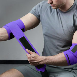 En gros Bandages de soutien coude et genou avec fermeture antidérapants unisexes pour la course, la gym et le cross-training - Product Image 2