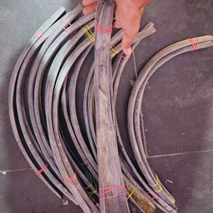 Meilleures bandes de corne de buffle d'eau de qualité naturelle, écologiques, sculptées, 50-70 cm, couleur naturelle, Animal Natural Creations Inc. - Product Image 5