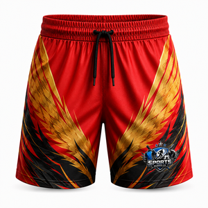 Pantalones Cortos de Fútbol de Venta Directa de Fábrica, Tela de Poliéster Premium Birdseye, Secado Rápido, Ligeros, Cómodos, Rendimiento Deportivo - Product Image 1