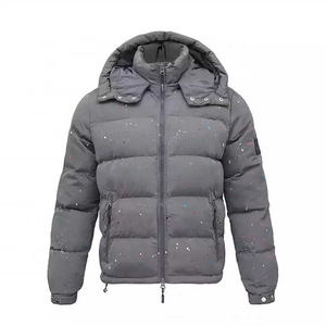 Wholesale Men's Winter Puffer <b>Coat</b> High Quality Waterproof Plus Size Warm Thick Hood Canvas Jacket <b>Vintage</b> Zipper Closure Duck - Product Image 5