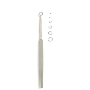 Curette dermique Piffard Jamso Industries, 5,5 pouces, pointe ovale, taille personnalisée, instrument de dermatologie de classe I - Product Image 3