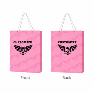 Bolsas de Regalo de Papel Impresas Personalizadas con Asas de Cuerda, Bolsas de Compras de Lujo para Minoristas y Promociones, Venta al Por Mayor - Product Image 4