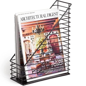 Porte-lettre en papier support de rangement organisateur de bureau accessoires de bureau conceptions de fantaisie support en métal pour dossier Document - Product Image 1