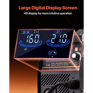 Soldadora MIG 160A Sinérgica Multiproceso (220V) - Product Image 5