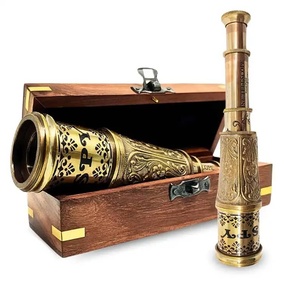 Telescopio Digital London Brass con Prisma Porro, Completamente Multicapa, Enfoque Central, Iluminación Dorada para Astronomía - Regalo de Cumpleaños Único - Product Image 3