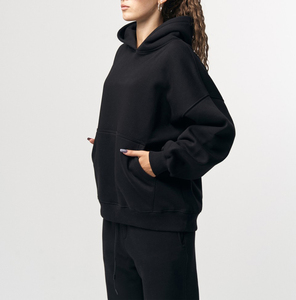 Nouvel arrivage : Survêtement ample et oversize 100 % coton pour femme – Qualité supérieure, séchage rapide, respirant, tenue décontractée, style hip-hop - Product Image 4