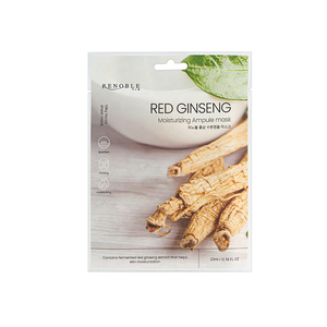 CEJ BEAUTY-Lot de Feuilles Ampoules Hydratantes RENOBLE de 22ml avec Ginseng Rouge Beauté Coréenne pour Peau Sèche pour le Visage et le Corps - Product Image 2