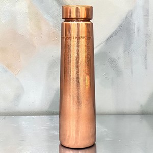 Decorative Engraved Copper <b>Water</b> <b>Bottle</b> from Indian exports international. ( Certified pure copper ) - Product Image 1