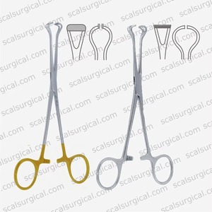 Pinzas de agarre de tejido intestinal Babcock de carburo de tungsteno, instrumento quirúrgico - Product Image 5