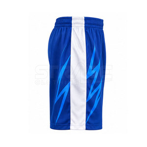 Shorts de basketball personnalisés pour équipe, respirants, séchage rapide, écologiques, légers, 100 % polyester, vêtements d'entraînement athlétique - Product Image 3