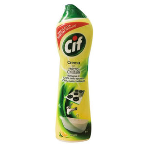 Cif Original Crema Limpiadora Multiusos para Cocina y Baño, Aroma Brisa Marina, Elimina el 100% de la Suciedad con Limpieza Natural - Product Image 2