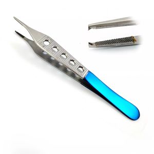 Pince à tissus Adson 12 cm en acier inoxydable allemand, 1x2 dents, pinces anatomiques droites, instrument chirurgical STML manuel HC-CL-148 - Product Image 5