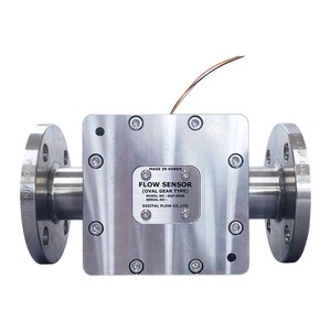 Medidor de agua con brida DIGITAL FLOW DGF-020A / DGF-020S, sensor de flujo de engranajes ovalados tipo brida, aluminio / acero inoxidable, brida JIS20K - Product Image 1