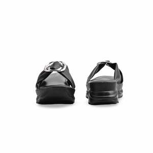 Black Formal <b>Fur</b> for <b>Slippers</b> PU0500 <b>Fashionable</b> Formal <b>Slipper</b> Design - Product Image 2