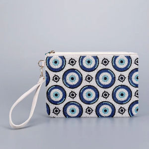 Proveedor indio de bolsos de mano estilo bohemio con bordados, perlas, cuentas decorativas y bordados elegantes disponibles para la venta. - Product Image 6