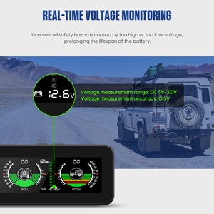 MRCARTOOL M50 GPS Smart Inclinometer Digital Inclinometer Gauge for Off-Road SUV Vehicles GPS HUD - Product Image 6