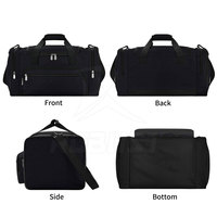 Sac de voyage extérieur en matériau Cordura léger et durable, fermeture éclair, sangle réglable, capacité 20-36L, pliable, écologique