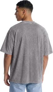 <b>Mens</b> Slim Fit 220g Heavyweight 100% Cotton Eco-Friendly <b>Silk</b> Screen Printed T-<b>Shirt</b> Wholesale OEM - Product Image 4