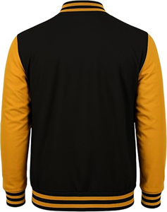 Veste universitaire pour homme grande taille respirante de qualité supérieure 2025, logo personnalisé brodé, veste légère - Product Image 4