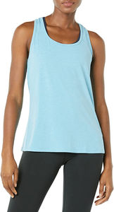 Camiseta sin Mangas Personalizada para Mujer, Nuevo Diseño, Secado Rápido, Transpirable, Chaleco Deportivo, Logotipo Frontal Personalizado, Color Liso Elástico - Product Image 5