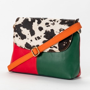 Femmes Unique imprimé Animal en cuir recyclé bandoulière fourre-tout sac à main élégant Western à la mode épaule fronde sac de messager nouveau - Product Image 1