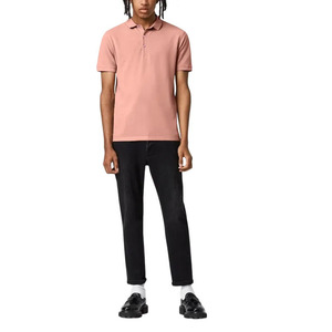 เสื้อโปโลผู้ชายผ้าฝ้ายนุ่ม ระบายอากาศดี แขนสั้น ทรงหลวม ใส่สบาย เหมาะสำหรับผู้ชาย ลดราคา - Product Image 4