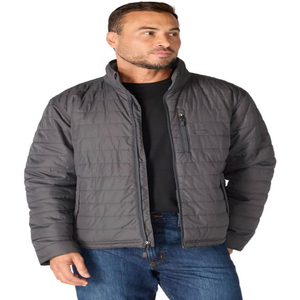 Men’s Outdoor Thermal Jacket Quilted Puffer Design Lightweight Warm Winter Outerwear with Zipper Front Closure - Product Image 6