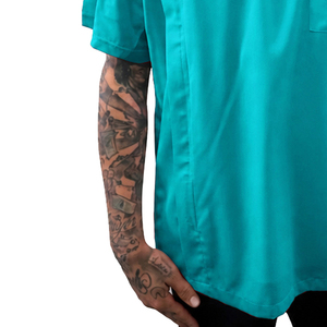 Chaleco de barbero transpirable de poliéster, uniforme de barbero clásico personalizable, chaqueta de trabajo para salón de belleza para hombre - Product Image 3