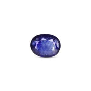 Loose Synthetic Blue Sapphire 3.83 Carat-Handcrafted Sky Blue Gemstone for Fine Jewelry - Product Image 1