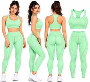 Premium Damen-Workout-Kleidung: Atmungsaktive Stretch-Yogahosen und Sport-BHs - Product Image 5